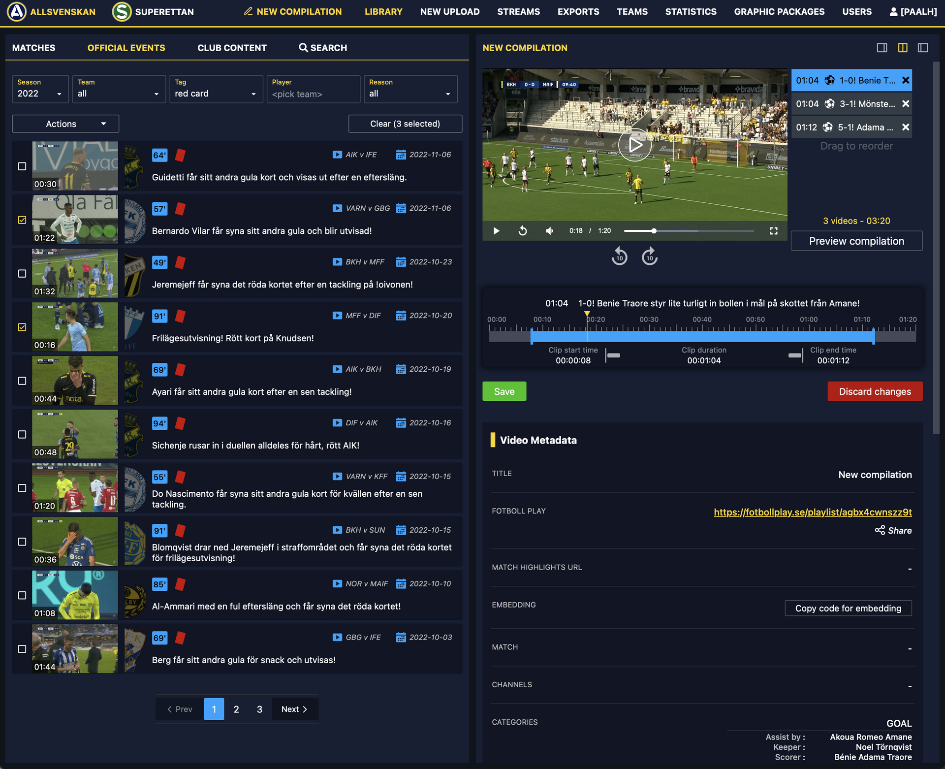 Forzify Backoffice Interface